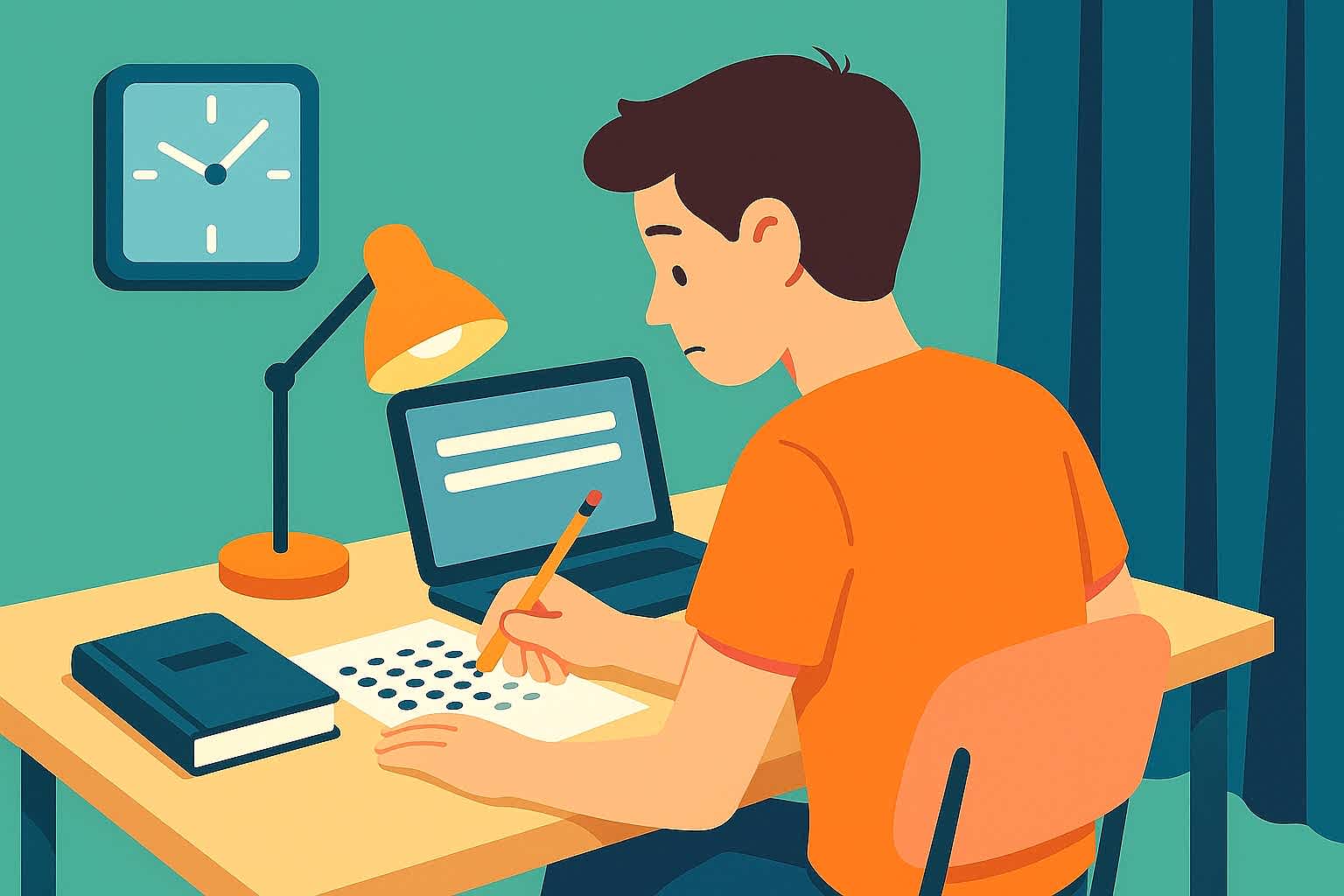 YKS Simülasyonu: Evde Gerçek Sınav Atmosferi Yaratmak