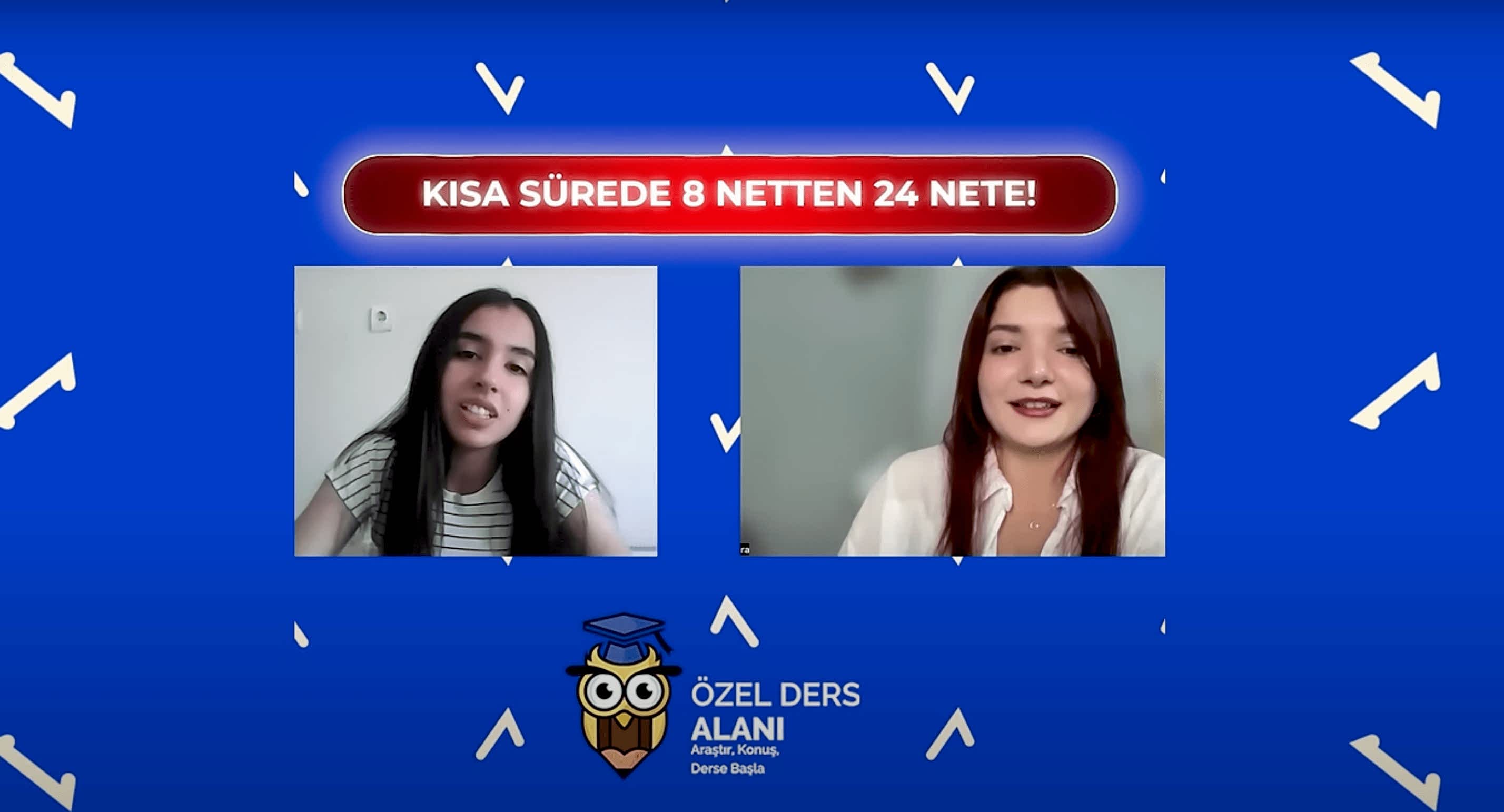 Kısa Sürede 8 Netten 24 Nete